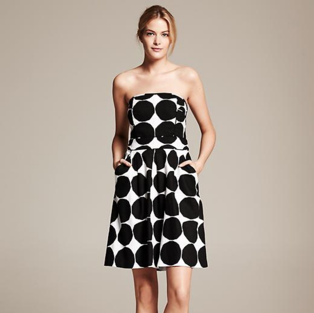 Marimekko Kivet Strapless Dress